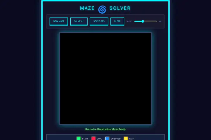 Maze generator & solver