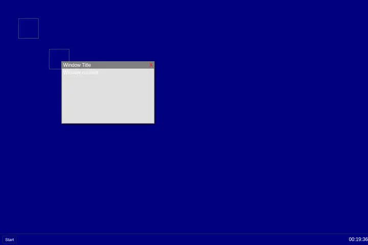Windows 95 desktop