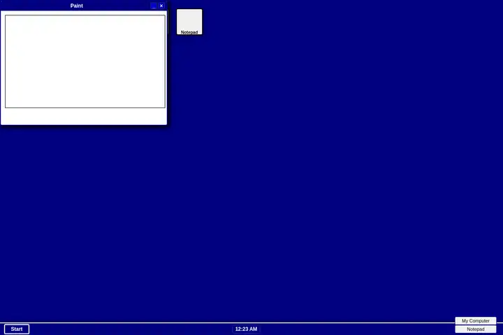 Windows 95 desktop
