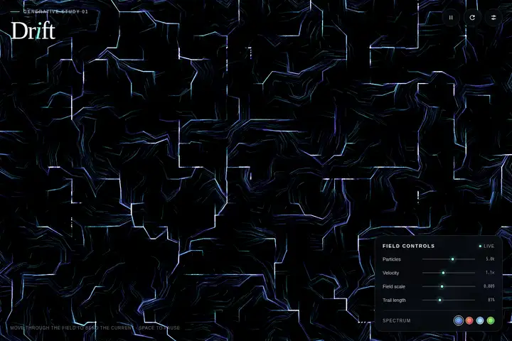 Flow-field particles