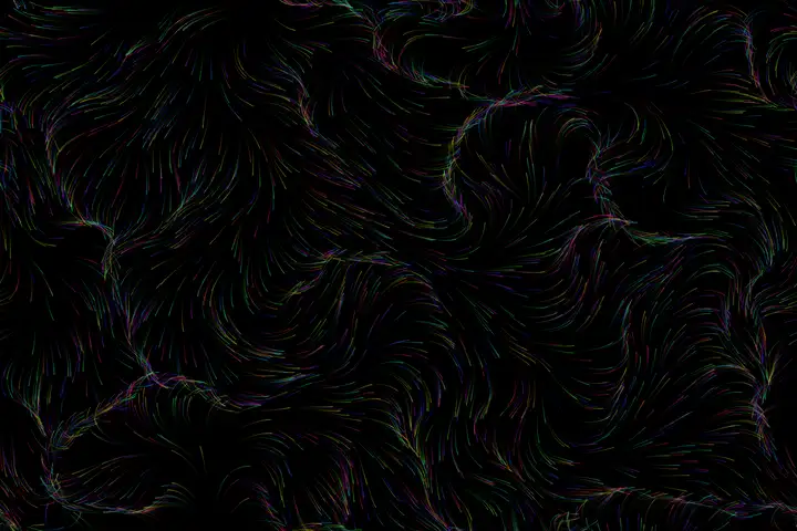 qwen3.7-plus — Flow-field particles