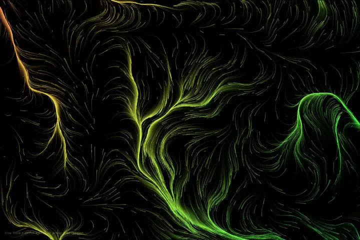 Flow-field particles