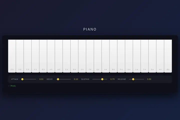 Piano synth
