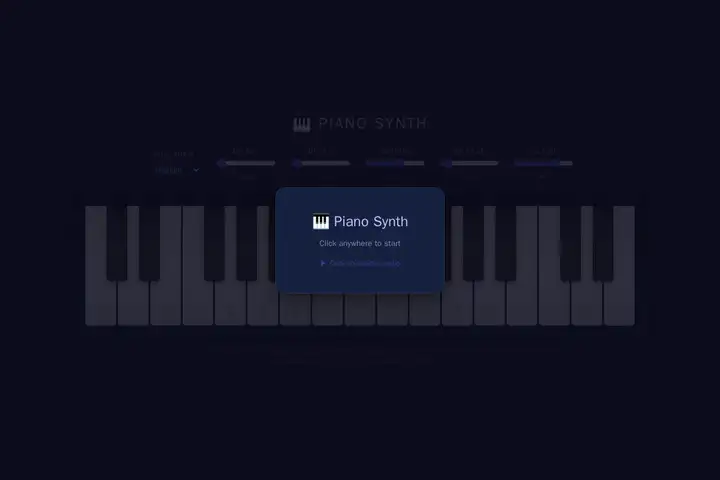 Piano synth