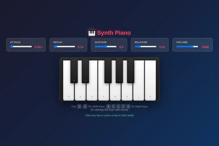 Piano synth