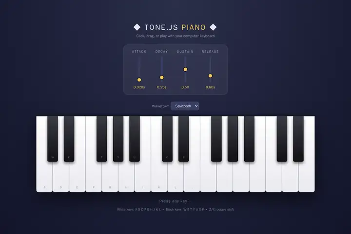 Piano synth
