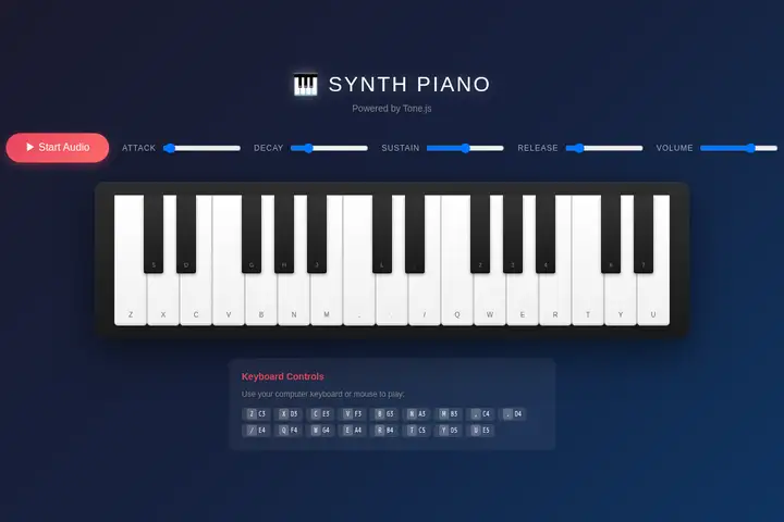 Piano synth