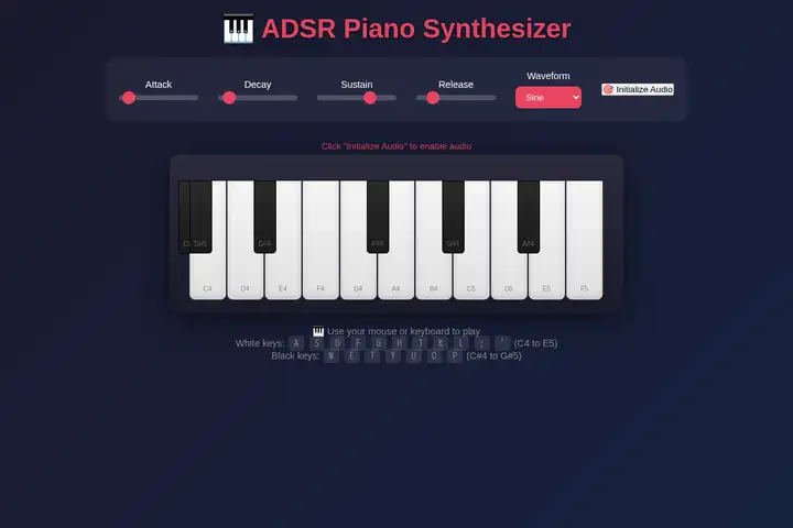 Piano synth