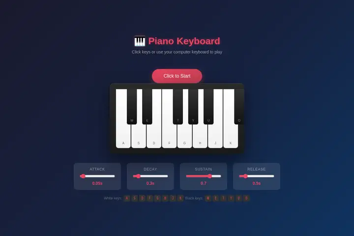 Piano synth
