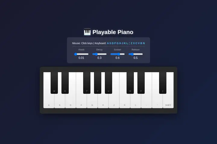 Piano synth