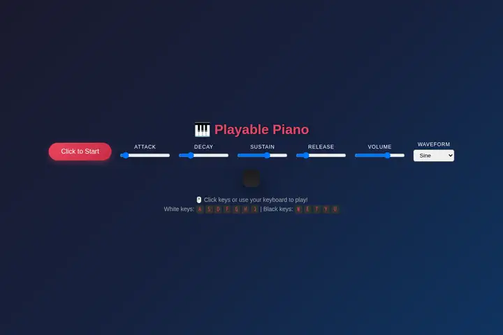 Piano synth