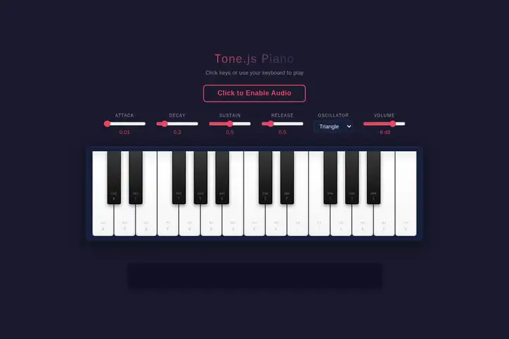Piano synth
