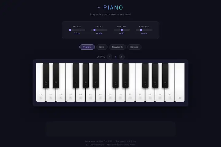 qwen3.7-plus — Piano synth