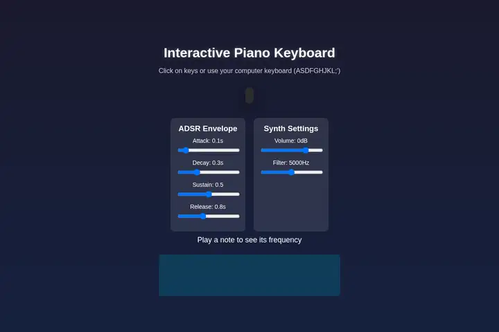 Piano synth