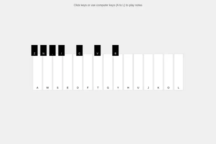 Piano synth