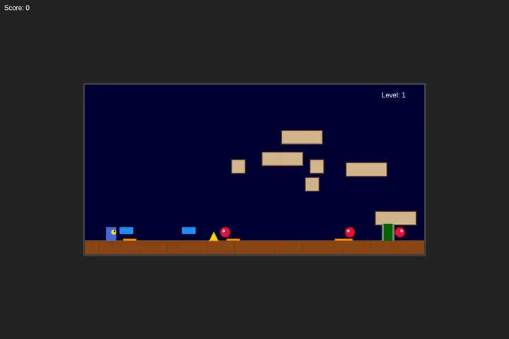 Dangerous Dave platformer