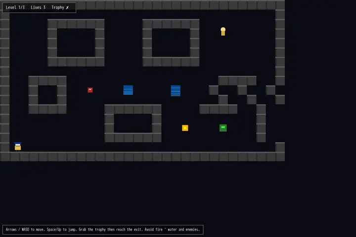 Dangerous Dave platformer
