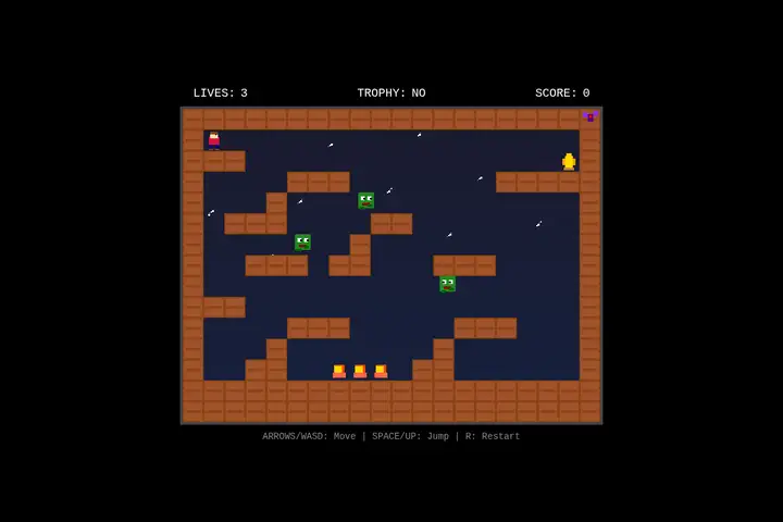 Dangerous Dave platformer
