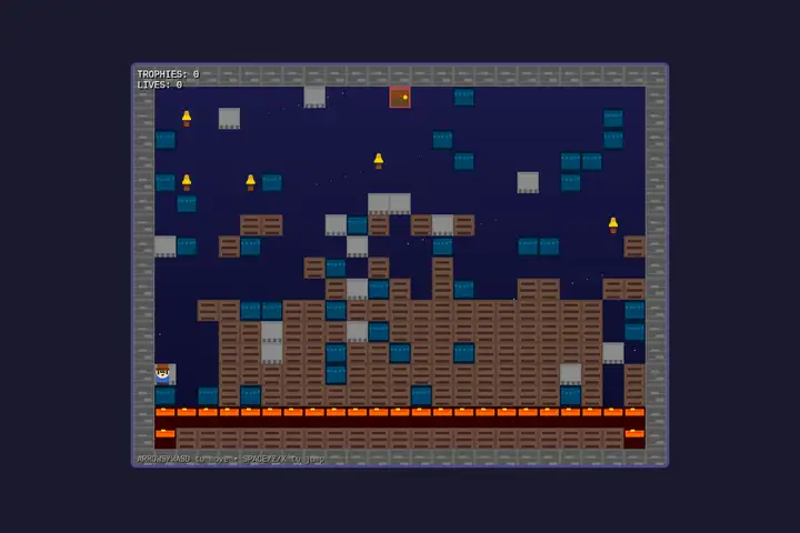 Dangerous Dave platformer