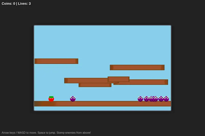 Mario-style platformer