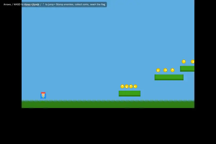 Mario-style platformer