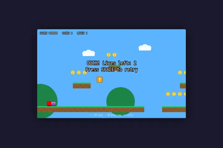 Mario-style platformer