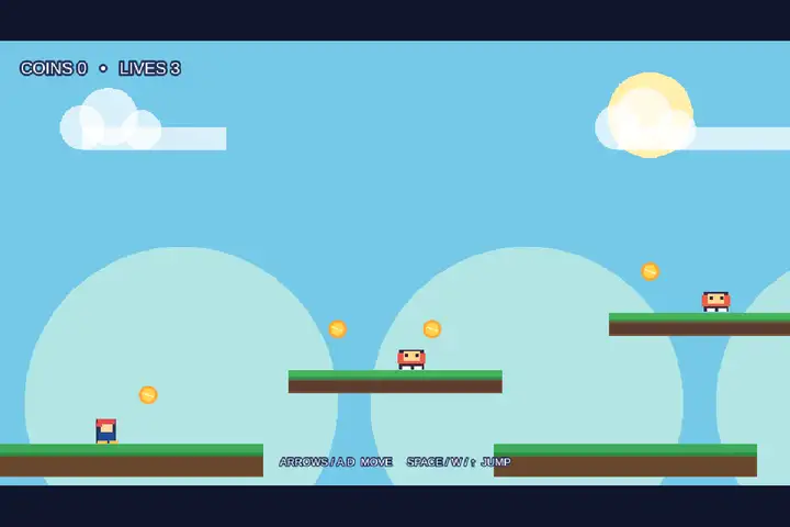 Mario-style platformer