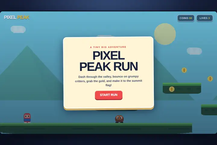 Mario-style platformer