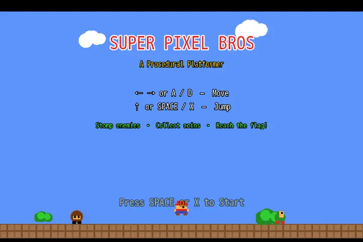 Mario-style platformer