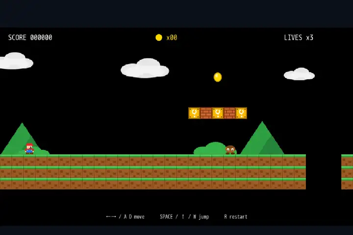 Mario-style platformer