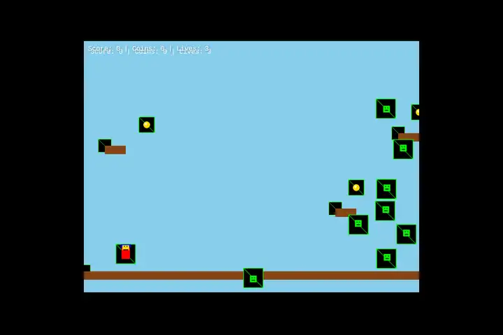 Mario-style platformer