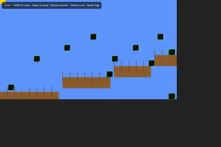 Mario-style platformer