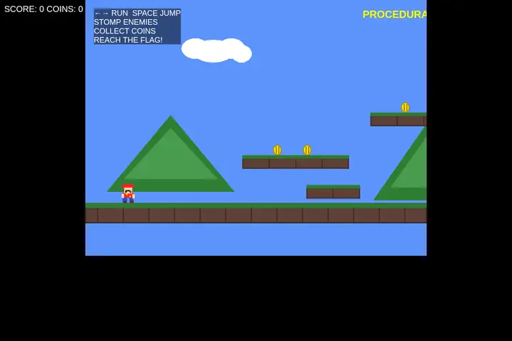 Mario-style platformer