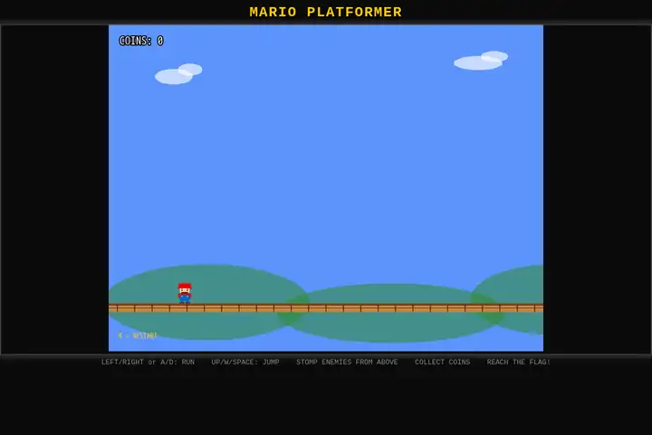 Mario-style platformer