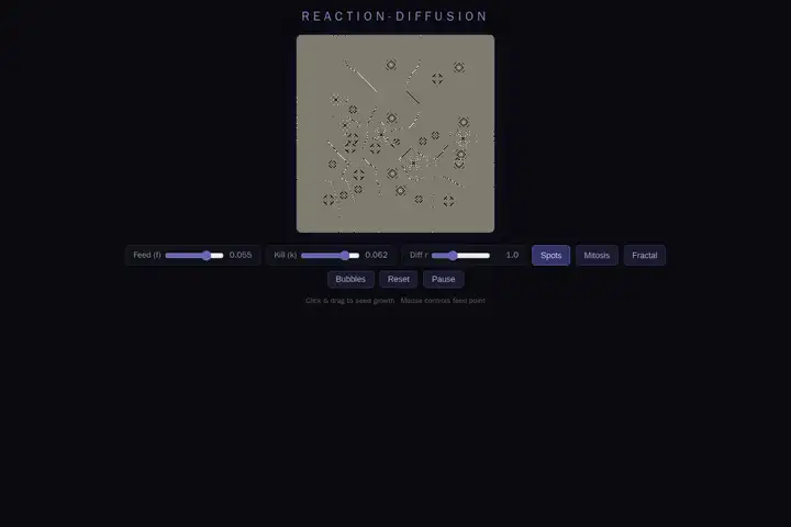 Reaction-diffusion