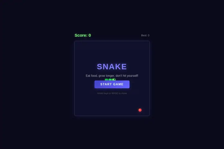 qwen3.7-plus — Snake