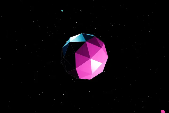 qwen3.7-plus — Rotating icosahedron