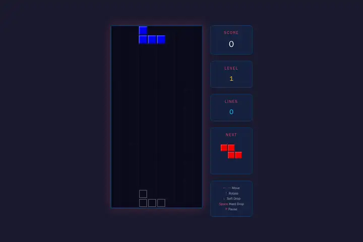 deepseek-v4-pro — Tetris