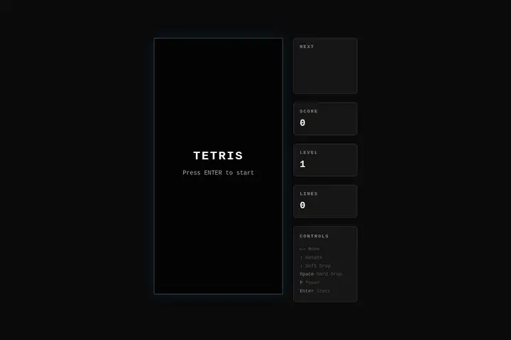 qwen3.7-plus — Tetris