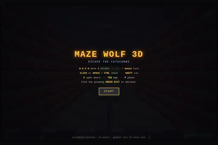 Wolfenstein raycaster