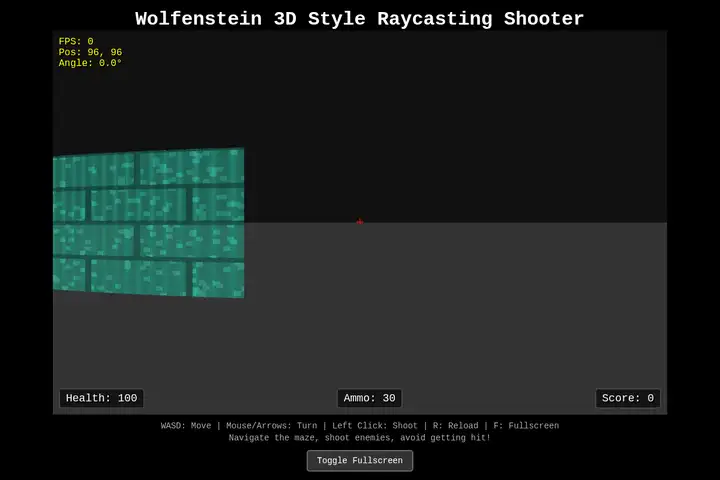 Wolfenstein raycaster