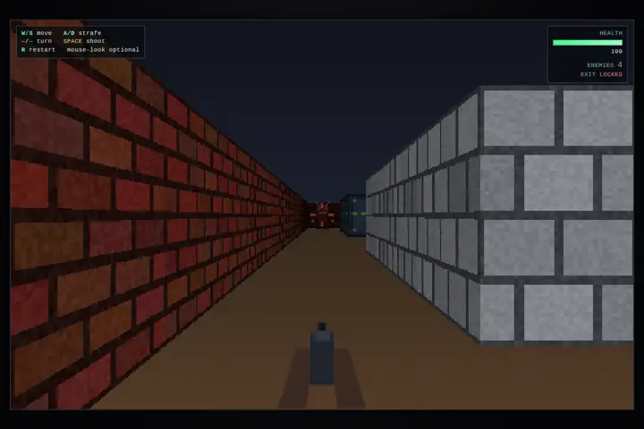 Wolfenstein raycaster