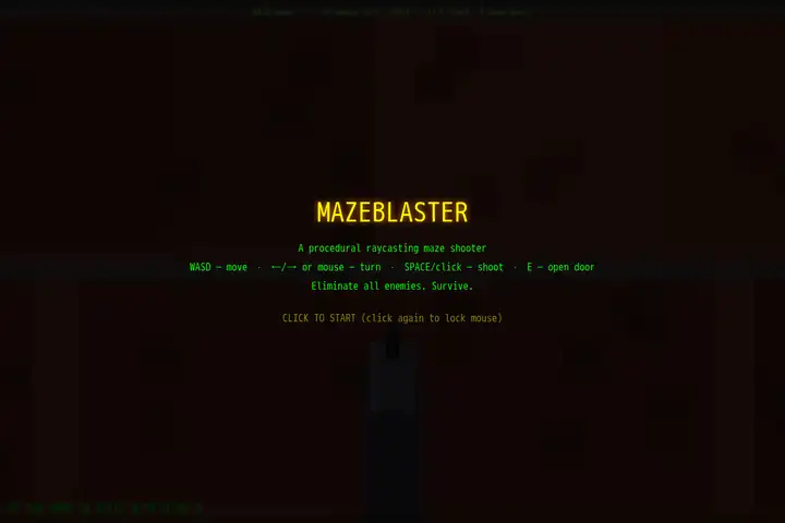 Wolfenstein raycaster