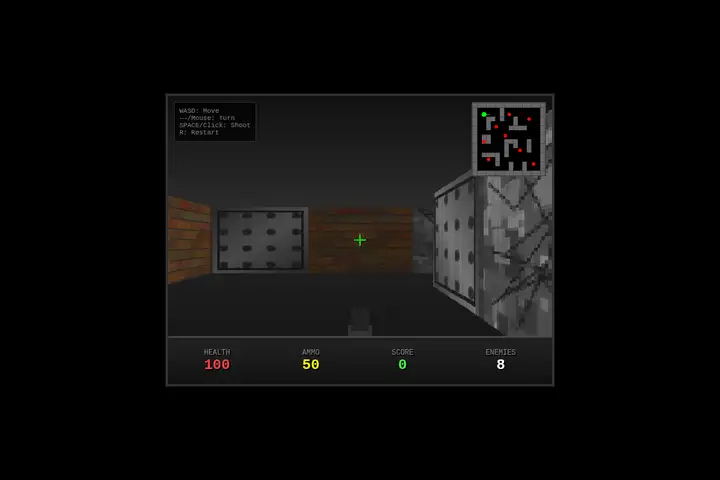 Wolfenstein raycaster