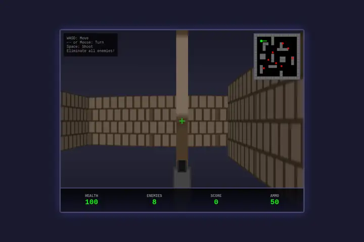 Wolfenstein raycaster