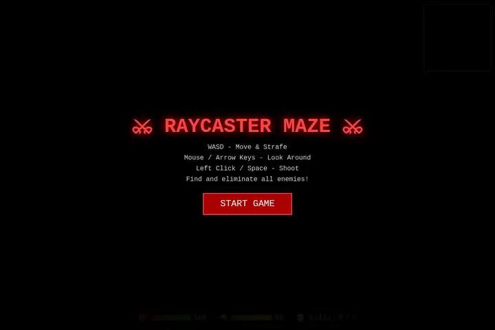 Wolfenstein raycaster